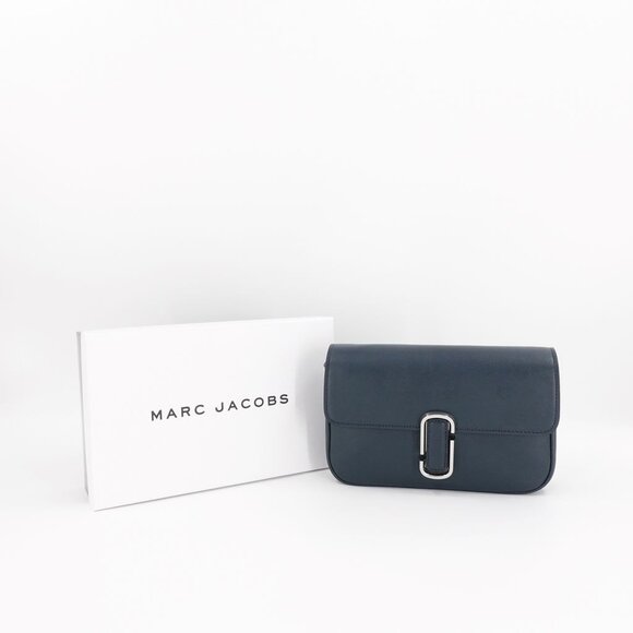 Marc Jacobs Women's The J Marc Crossbody Shoulder Bag Blue Sea OS - Picture 4 of 14